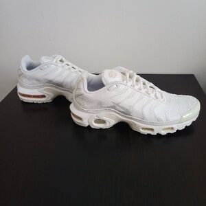 Nike Air Max Plus Triple White Men's US8 8